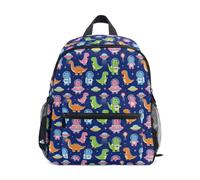 Caihoyu Children Daypack Aged 3-8 Multi Pocket S Dinosaurs in Space