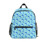 Caihoyu Kids Backpack Water Repellent S Underwater Sea Narwhal