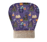 Caihoyu Magic Halloween Elements Cat Sleeping Bags Cave for Cats Puppy Tunnel Hideaway Winter Comfortable Wrap Semienclosed