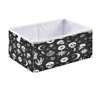Caihoyu Open Home Storage Bins Foldable Cube Organizer Bins for Organization Shelf Basket for Shelves 15.75x10.63x6.96in The Symbols Of Witchcraft