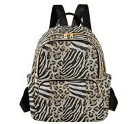 Caihoyu Printed Backpack 2 Large Main Pockets Y2k Leopard zebras S, Y2k Leopard Zebras, M, Casual
