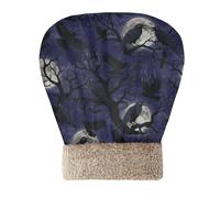 Caihoyu Ravens Moons and Dark Trees Cave Bed Bag for Cat Perfect Shelter Kittens Tunnel Pet Hideaway Winter Comfortable Semienclosed