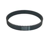 caihv-3D Printer Rubber Timing Belt, HTD390/395/400/405/410/415/440/4445/450/455/460/465/470/475/480/485/490/495-5M Industrial Timing Belt (Length : 15mm Width, Width : HTD410 5M)