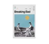 Caiioue Breaking Poster Bad Vintage Music Posters for Room Aesthetic Canvas Wall Art Bedroom Decor12x18inch(30x45cm)