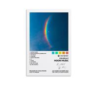 Caiioue Coldplay Poster Vintage Rock Band Album Cover Music Posters for Room Aesthetic Canvas Wall Art Bedroom Decor12x18inch(30x45cm)