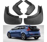 Caijiax 4 Pcs Car Mud Flaps for Volvo V40 V60 2013 2014 2015-2019, Front/Rear Wheel Mudflaps, Waterproof Splash Protection Fender, Winter Sediment Protection