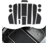 Caijiax Car Accessories for Smart #1 Brabus Pro+ 2023 Premium Groove Mats Liners Cup Holder, Door Slot Mat, Car Interior Non-Slip Anti Dust Rubber Mat.