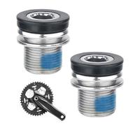 CAIKAILIOR Pack of 2 Bicycle Crank Arm Screws with Sealing Ring, M15 Bottom Bracket Screws, M15 Bicycle Hexagon Socket Bicycle Crank Arm Bolts, for E-Bike, MTB, BMX