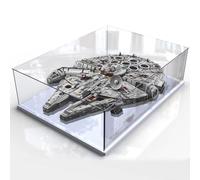 Acrylic Display Box for Lego 75192 Millennium Falcon, Dustproof Transparent Clear Display Box Display Case (Display Case Only) B,3mm