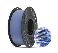 CAILAB 3D Printer Filament PLA Silk Dual Color - Blue&Silver