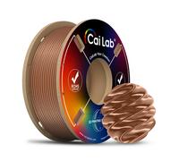 CAILAB PLA Silk 3D Printer Filament, Single Color - Brown Copper