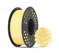 CAILAB PLA Silk 3D Printer Filament, Single Color - Cream Yellow