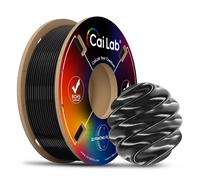 CAILAB PLA Silk 3D Printer Filament, Single Color - Midnight Black