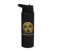 Cailleach Celtic Goddess of Winter and Storms Stainless Steel Insulated Water Bottle