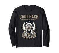 Cailleach Celtic Goddess of Winter Celtic Mythology Long Sleeve T-Shirt