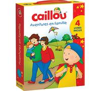 Caillou Aventures en famille NE: Contient 4 volumes : Caillou au Zoo ; Le grand frère ; Le petit bateau ; A la fête foraine