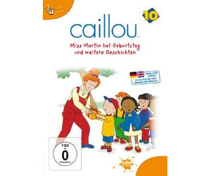 Caillou: Vol. 10 / Miss Martin hat Geburtstag und weitere Geschichten [DVD]