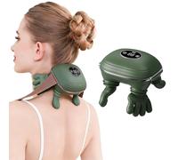 Caintima Neck Massager with Heat, Shiatsu Neck and Back Massager, Bionic Heated Massager Tools, Neck Pain Relief Muscle Tension, The Best Gift for Mom and Dad