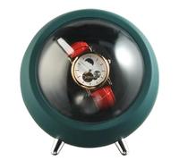 CAIONPLE Automatic Watch Winder for Mechanical Watches (Green, Plastic, USB Power, Two Modes, Timer, Unisex-Adults, Watch Enthusiasts, Winder)