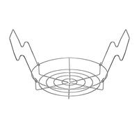CAIONPLE Canning Rack,Canning Jar Rack,Steamer Rack for Water Bath Canning or Pressure Canning,Fit for Kinds of Jars-Silver