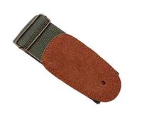 CAIONPLE Guitar Strap Adjustable Pure Cotton Guitar Strap Electric Guitar Strap Acoustic Guitar Universal Strap (Green)