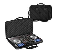 CAIOVSE DJ Controller Case Compatible with Pioneer DJ Controller DDJ-SR/SR2/REV1/Denon MC4000/Numark NVII/Mixtrack Pro3/Hercules Inpulse 500/NV Platinum DJ Bag Protable Hard Storage Case