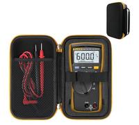 CAIOVSE Hard Multimeter Case for Fluke 117/115/116/114/113/177/178/179/233 Digital Multimeter, Compatiable with Fluke 101/106/107/ F15B+F17B+F18B+, Portable Protective Storage Box(Case Only)