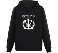 caipiao Dream Theater Distance Over Time (Logo) Hooded Hoodie Mens Unisex Black Size M