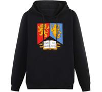 caipiao Female University Of Birmingham Black Printing Graphic Mens Sweatshirts Unisex Hooded Size M