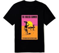 CAIQI The Endless Summer Movie Short Sleeve T Shirt Black M