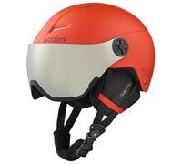 Cairn - Android Visor Junior Mat Bright Red - S - Helmet w/ visor