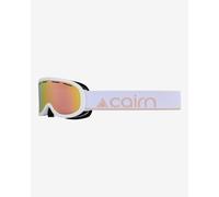 Cairn Blast Goggles White Beige CLX3 Pink Mirrored Lens Kids