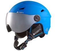 Cairn - Electron Visor Junior Mat King Blue - M - Helmet w/ visor