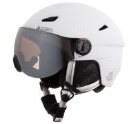 Cairn - Electron Visor Mat White - S - Helmet w/ visor