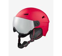 Cairn Impulse Visor Helmet red with Panoramic Cat.3 mirrored grey lens - 55-56