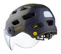 Cairn Quartz Led Usb Mips Visor Urban Helmet M Mat Forest / Black
