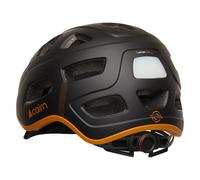 Cairn Quartz Led Usb Urban Helmet L Mat Black Cognac