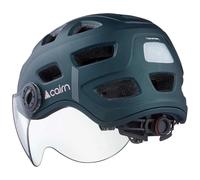 Cairn Quartz Led Usb Visor Urban Helmet L Mat Metallic Night