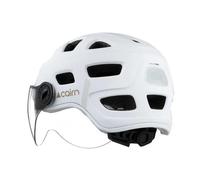 Cairn Quartz Visor Urban Helmet 58-62 cm Mat Metallic White