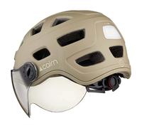 Urban bike helmet Cairn QUARTZ VISOR (MAT KHAKI) Mixed
