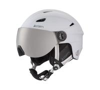 Cairn - Ski helmet - Electron Visor Blanc Mat for Men - Size 55-56 cm - White White 55-56 cm