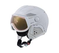 Cairn - Men's ski helmets - Helios Evolight Nxt® Mat White for Men White 53-55 cm