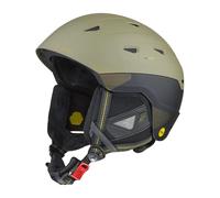 Cairn - Ski helmet - Shuffle Mips® Mat Metallic Forest Black for Men - Size 54-56 cm - Khaki Khaki 54-56 cm