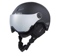 Cairn - Ski helmet with visor/peak - Android Visor J Mat Black - Kid Size 46-48 cm Black 46-48 cm