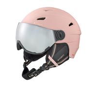 Cairn - Ski/snowboard helmet with visor - Electron Visor Mat Dust Pink for Women - Size 59-60 cm Pink 59-60 cm