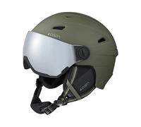 Cairn - Ski/snowboard helmet with visor - Electron Visor Mat Khaki for Women - Size 53-54 cm Khaki 53-54 cm