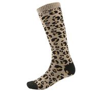 Ski socks Cairn SPIRIT J (BISCUIT LEOPARD) Child