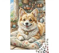 Cairn Terrier 1000 Piece Adult Jigsaw Puzzles Jigsaws Challenging Game Family Challenging Educational Games Home Decoration for Home Decoration Gifts 1000pcs (75x50cm)