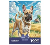 Cairn Terrier 1000 Piece Jigsaw Puzzle For Adults Educational Games Stress Relief Puzzle Cultivate The Spirit of Teamwork for Adults And Kids, Age 12 Years Up 70x50cm/1000pcs