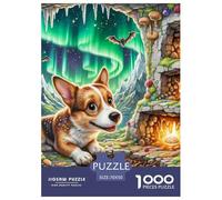 Cairn Terrier 1000 Piece Puzzle Beautiful Decoration Puzzle Cute Pets Challenging Puzzles Fun Present & Activity for Home70x50cm/1000pcs
